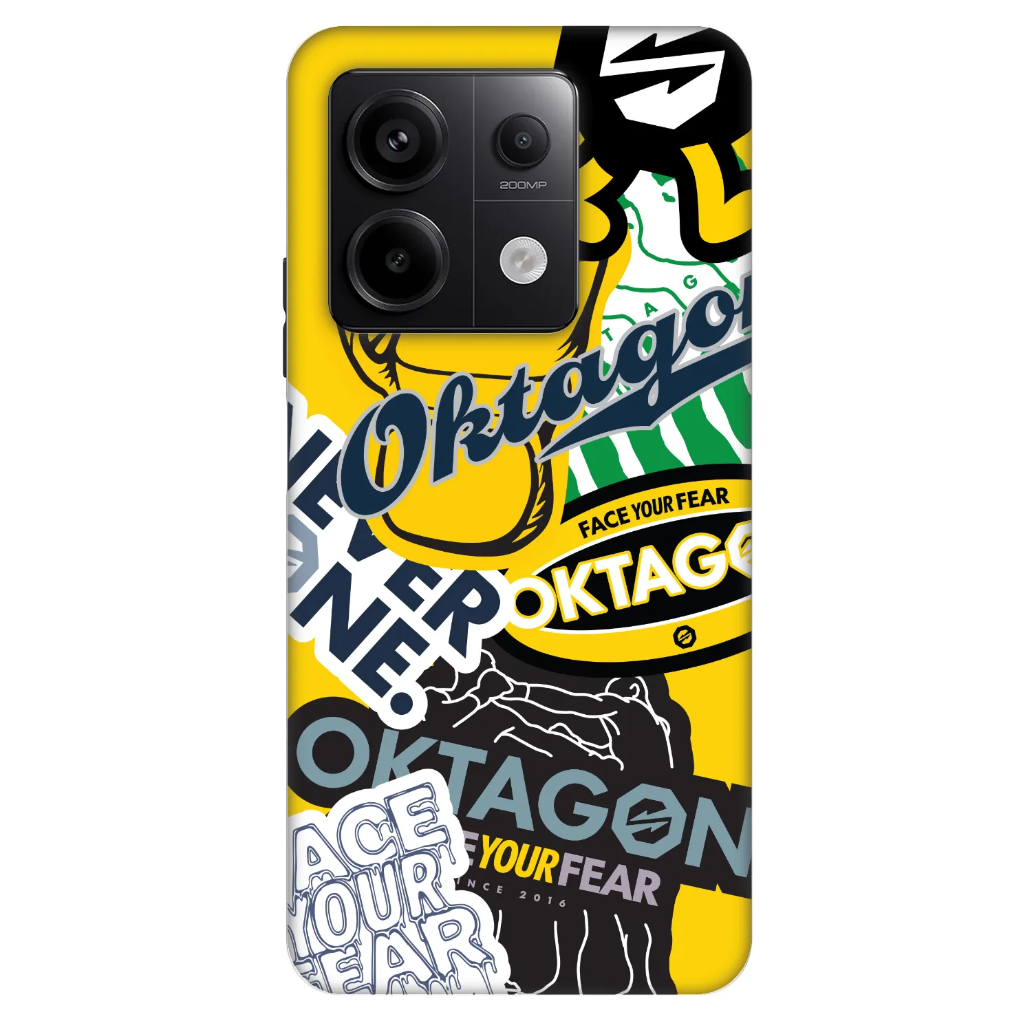Picasee Fashion Case για Xiaomi Redmi Note 13 Pro 5G - OKTAGON - Logo Archive