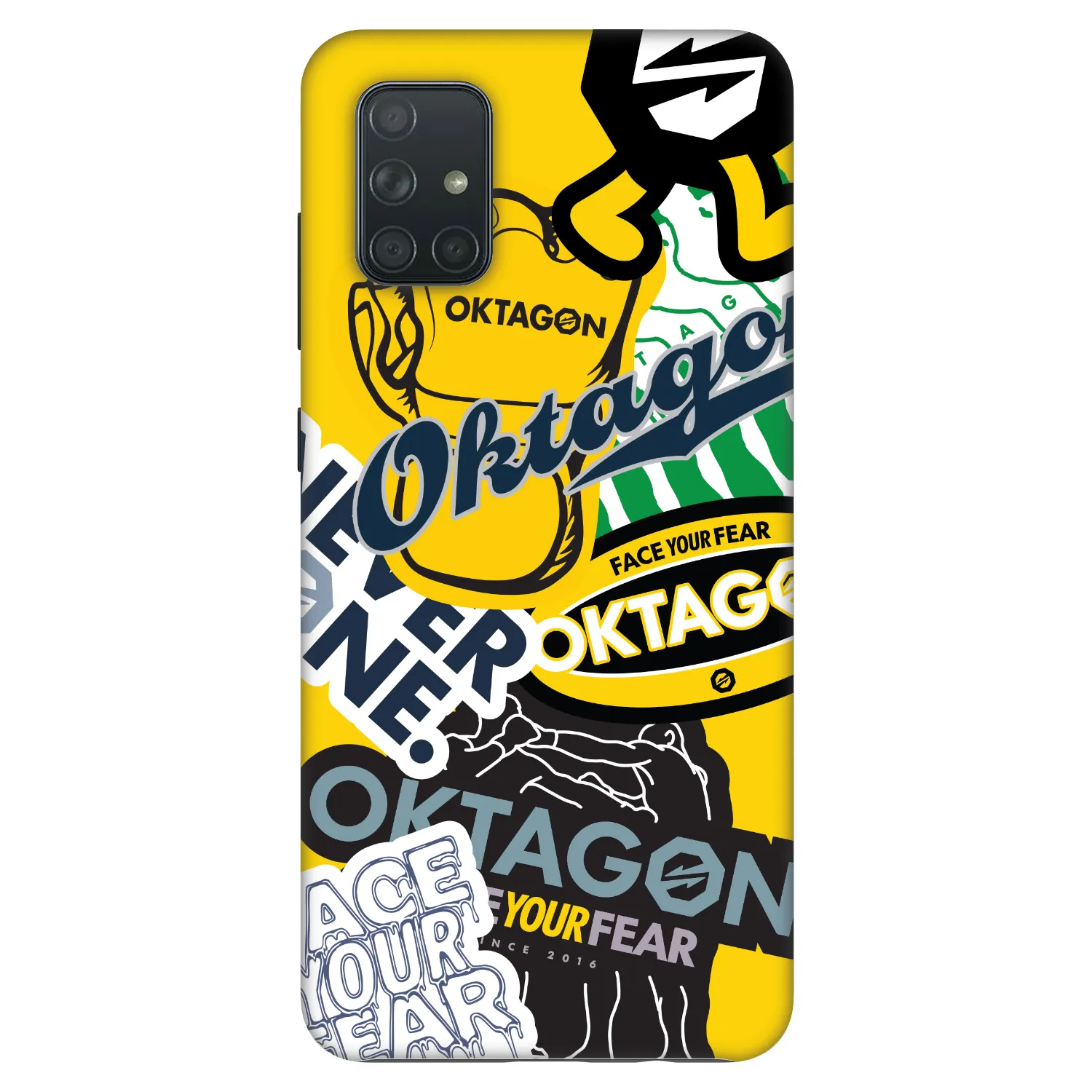 Picasee Fashion Case για Samsung Galaxy A71 A715F - OKTAGON - Logo Archive