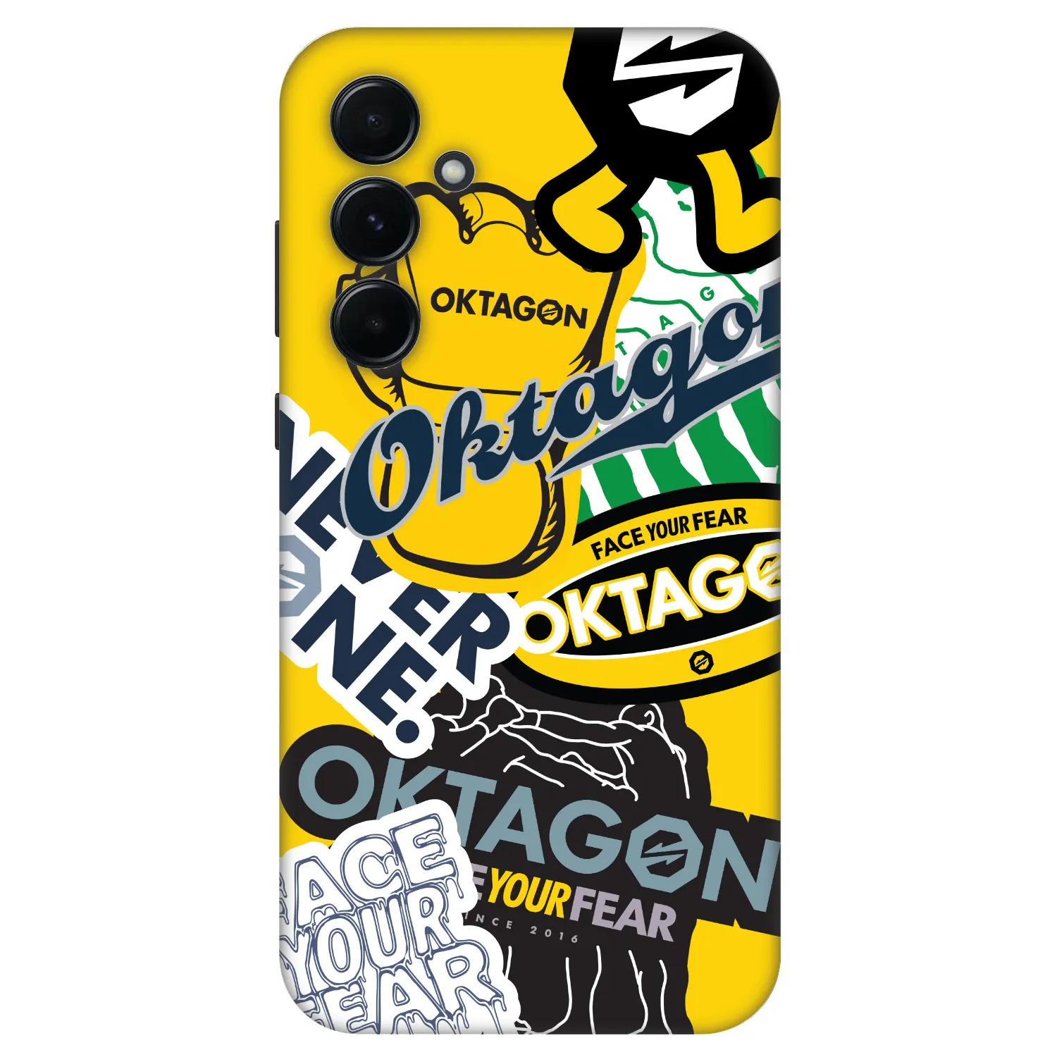 Picasee Fashion Case για Samsung Galaxy A55 5G A556B - OKTAGON - Logo Archive