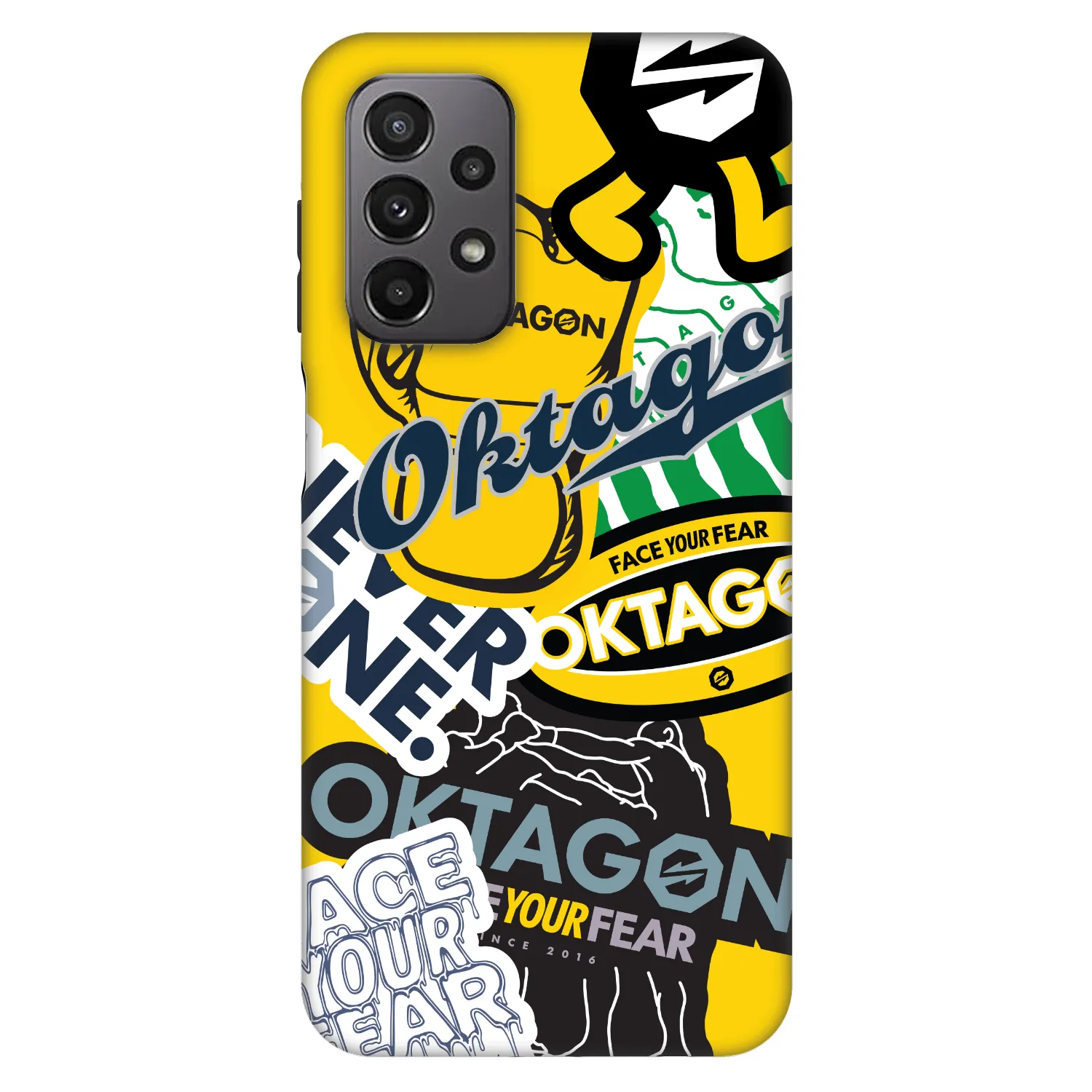 Picasee Fashion Case για Samsung Galaxy A23 A236B 5G - OKTAGON - Logo Archive