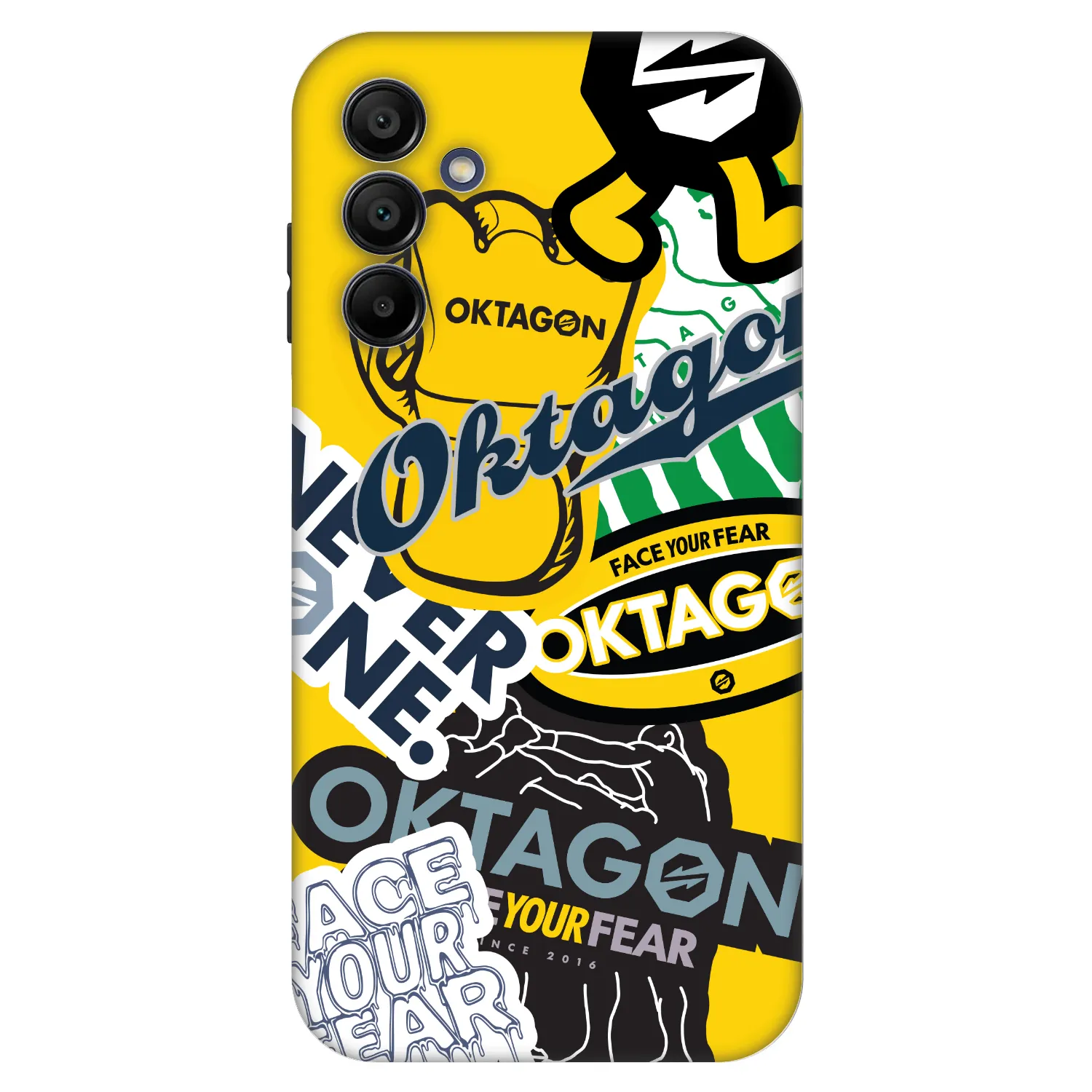 Picasee Fashion Case για Samsung Galaxy A15 A156B 5G - OKTAGON - Logo Archive
