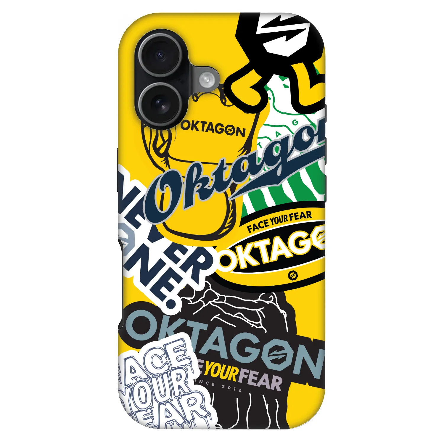 Picasee Fashion Case MagSafe για Apple iPhone 17 - OKTAGON - Logo Archive