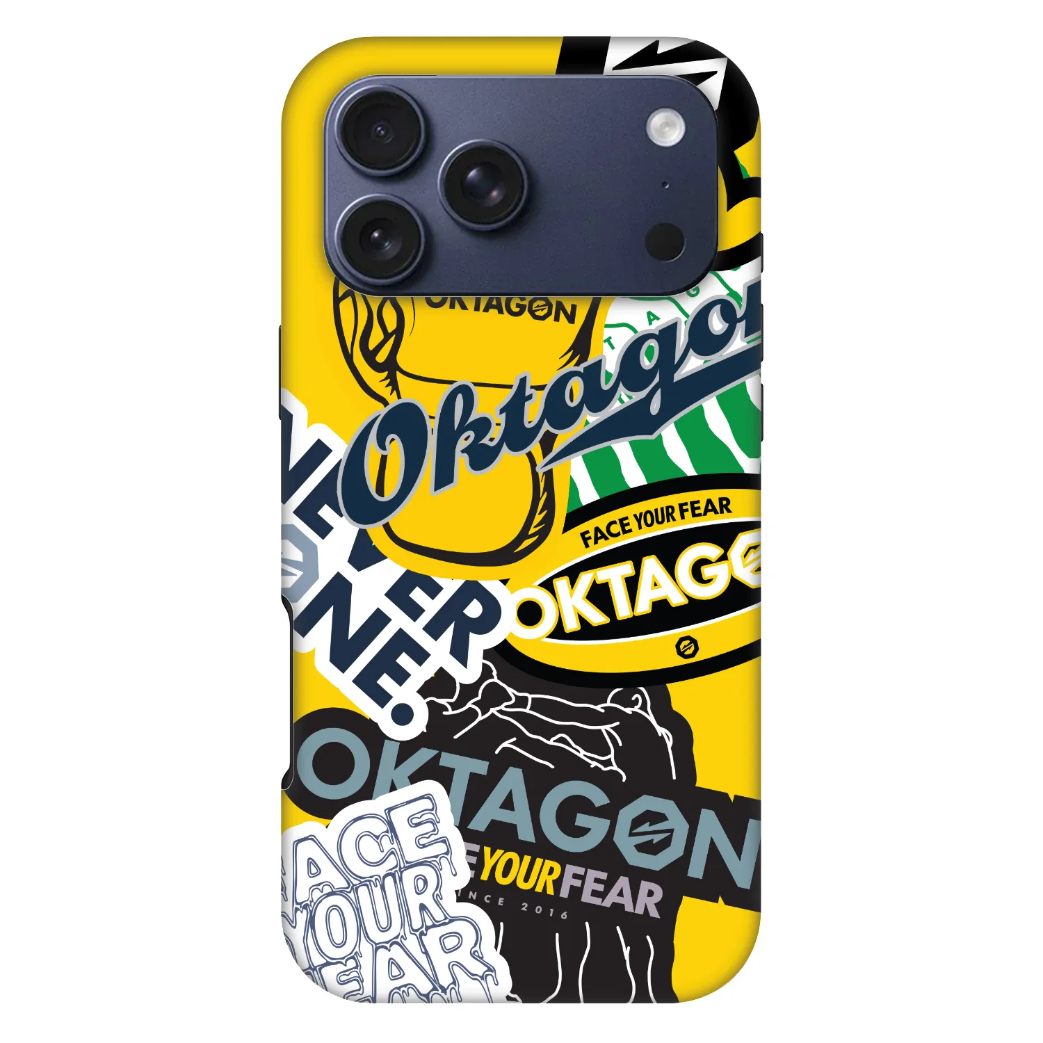 Picasee Fashion Case MagSafe για Apple iPhone 17 Pro Max - OKTAGON - Logo Archive