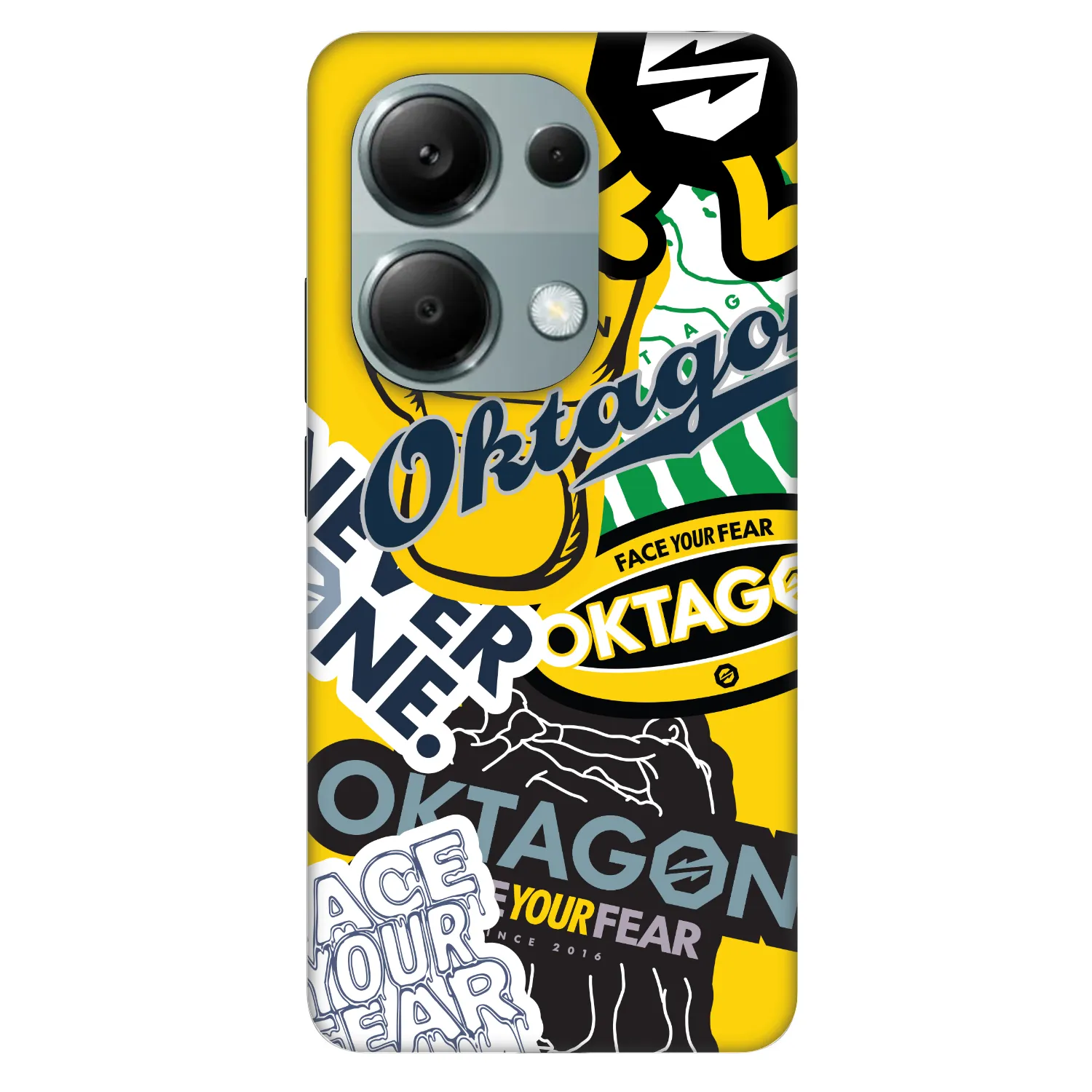 Picasee Fashion Case για Xiaomi Redmi Note 13 Pro 4G - OKTAGON - Logo Archive