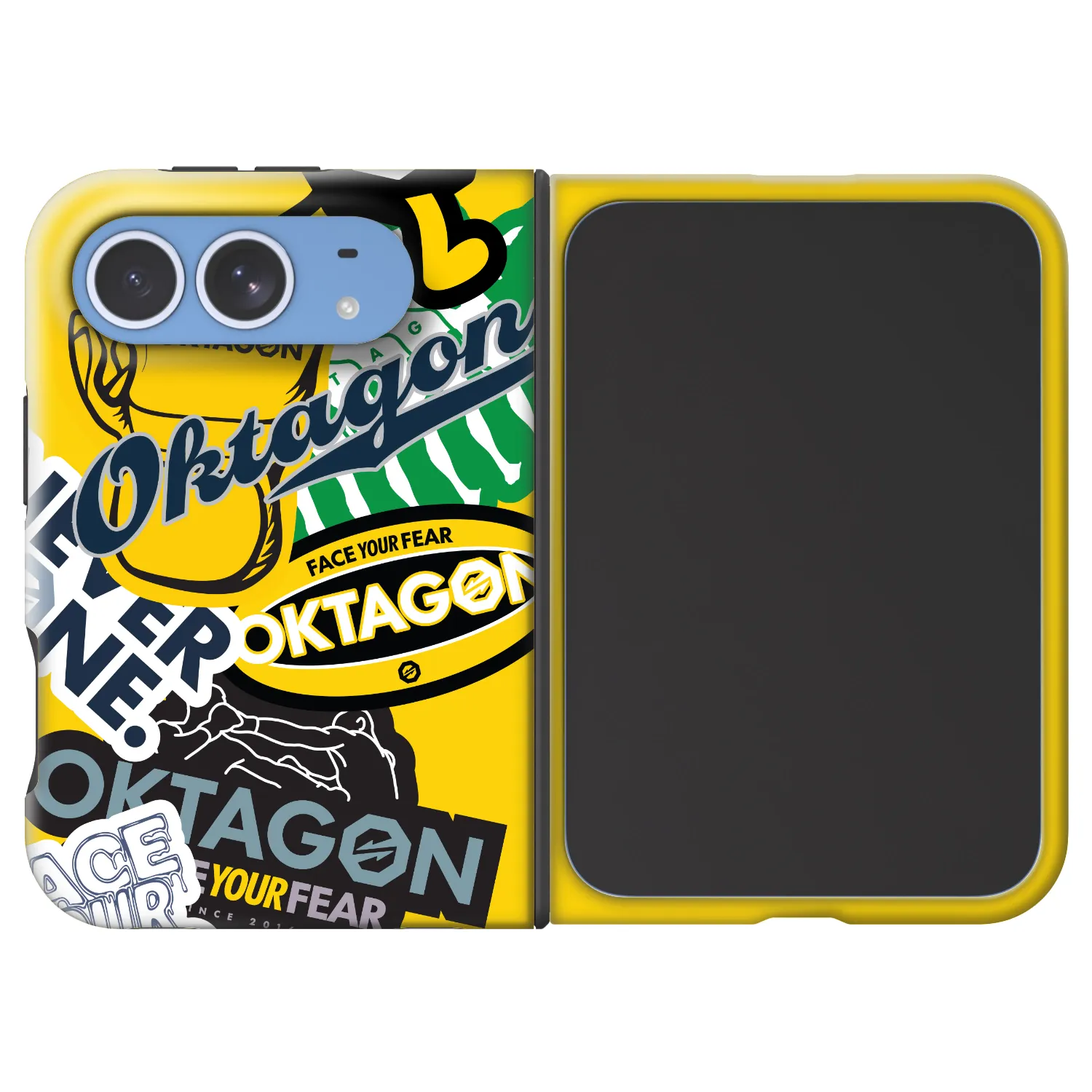 Picasee Fashion Case MagSafe για Apple iPhone Duo - OKTAGON - Logo Archive