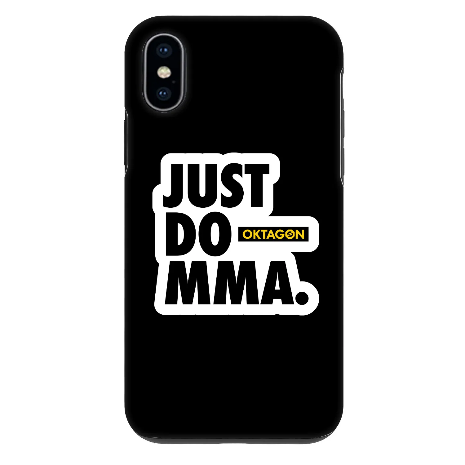 Picasee Fashion Case για Apple iPhone X/XS - OKTAGON - Just Do MMA