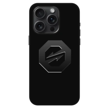 Θήκη για Apple iPhone 15 Pro - OKTAGON - Stealth Logo