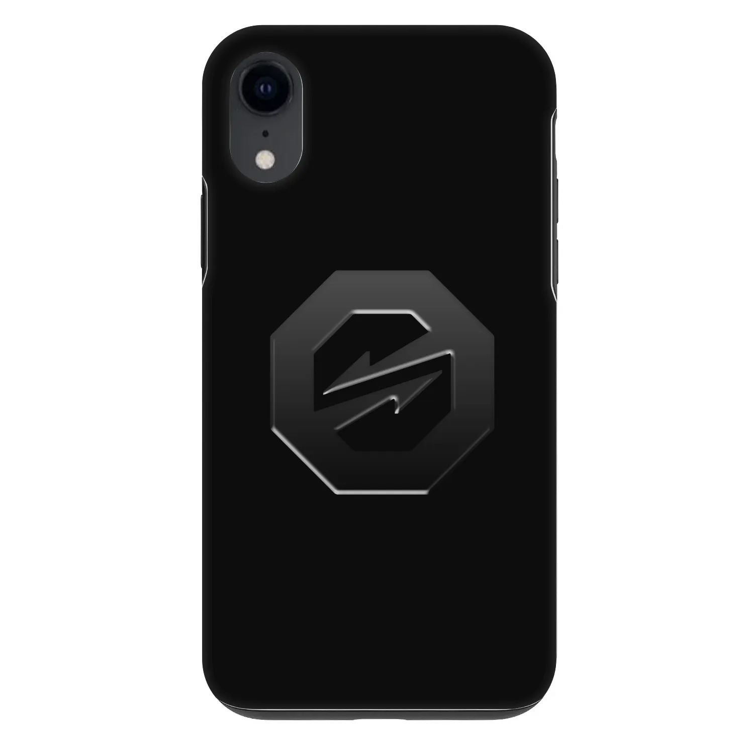 Picasee Fashion Case για Apple iPhone XR - OKTAGON - Stealth Logo