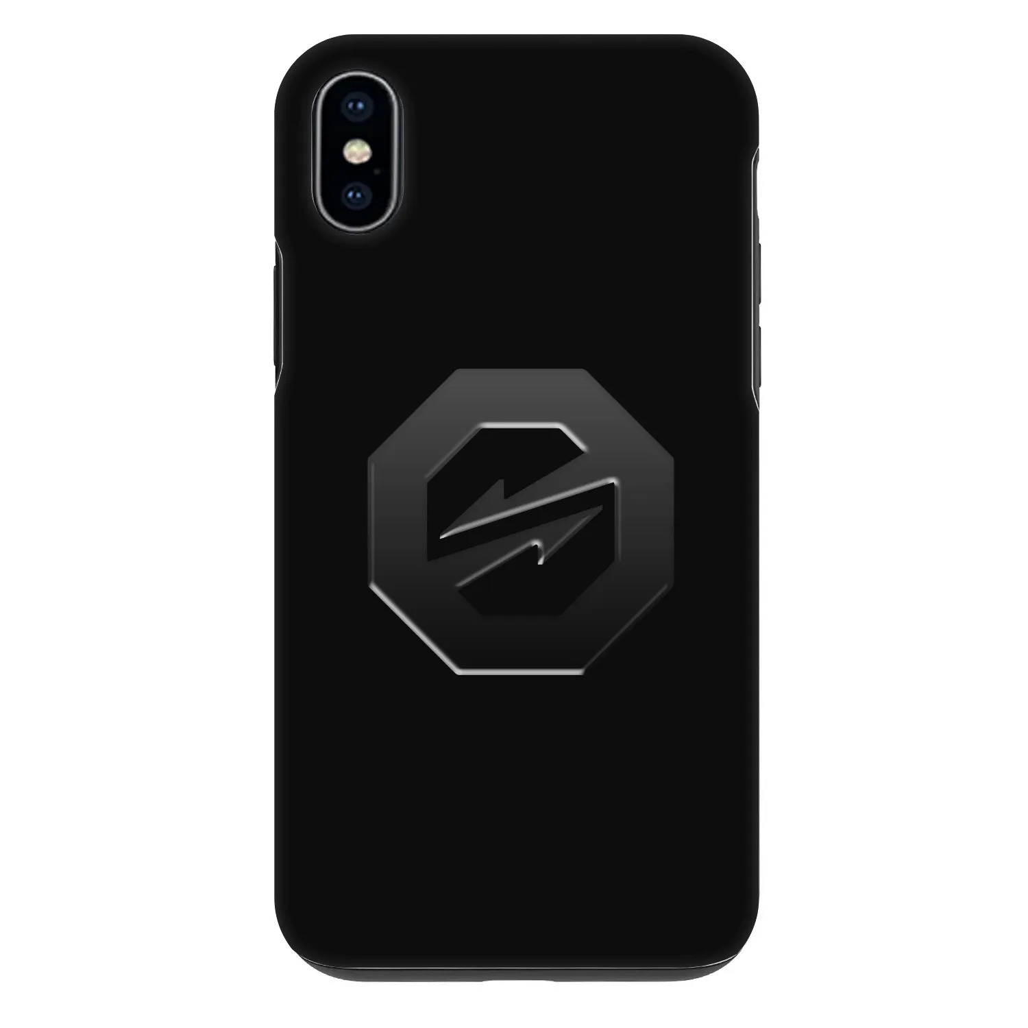 Picasee Fashion Case για Apple iPhone XS Max - OKTAGON - Stealth Logo