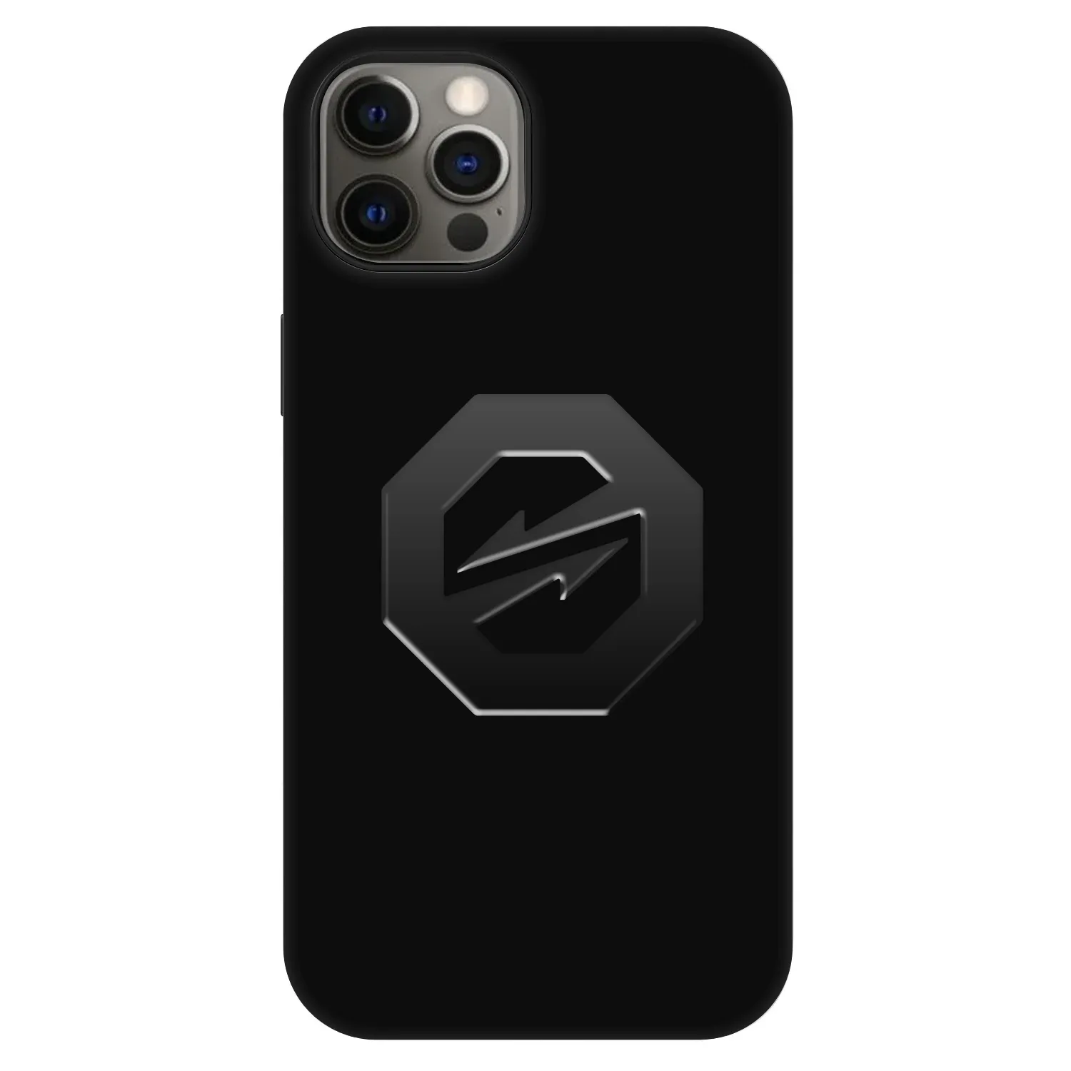 Picasee Fashion Case MagSafe για Apple iPhone 12 Pro - OKTAGON - Stealth Logo