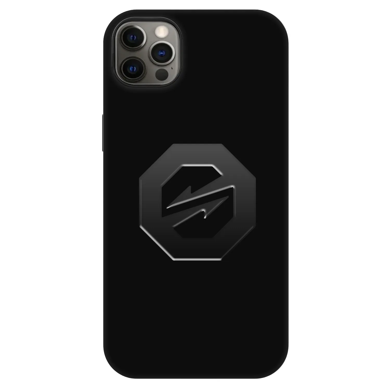 Picasee Fashion Case MagSafe για Apple iPhone 12 Pro Max - OKTAGON - Stealth Logo