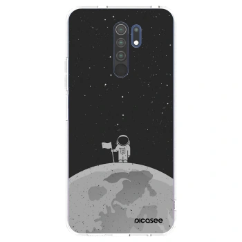 Picasee διαφανής θήκη σιλικόνης Xiaomi Redmi 9 - Astronaut