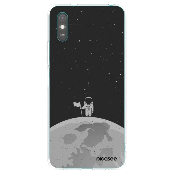 Picasee διαφανής θήκη σιλικόνης Xiaomi Redmi 9A - Astronaut
