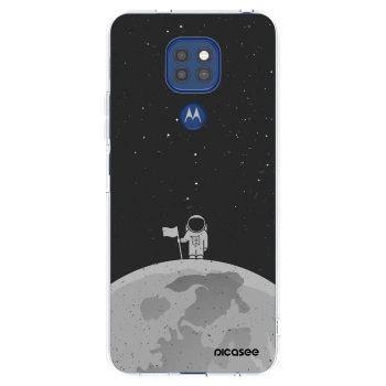 Picasee διαφανής θήκη σιλικόνης Motorola Moto G9 Play - Astronaut