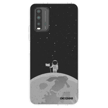 Picasee διαφανής θήκη σιλικόνης Xiaomi Redmi 9T - Astronaut