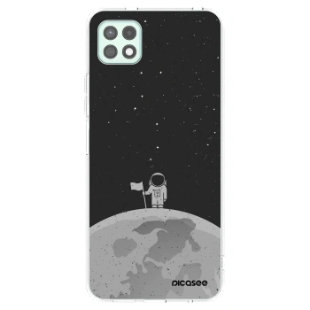 Picasee διαφανής θήκη σιλικόνης Samsung Galaxy A22 A226B 5G - Astronaut