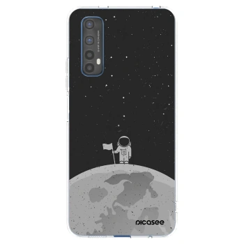 Picasee διαφανής θήκη σιλικόνης Realme 7 - Astronaut