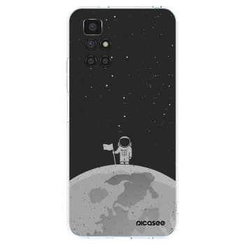 Picasee διαφανής θήκη σιλικόνης Xiaomi Redmi 10 - Astronaut