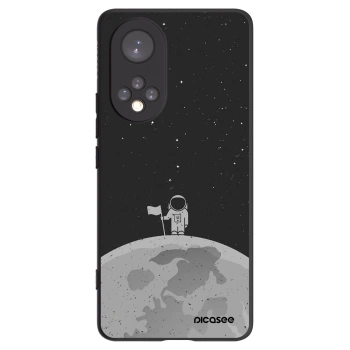 Picasee Μαύρη θήκη σιλικόνης για Honor 50 5G - Astronaut