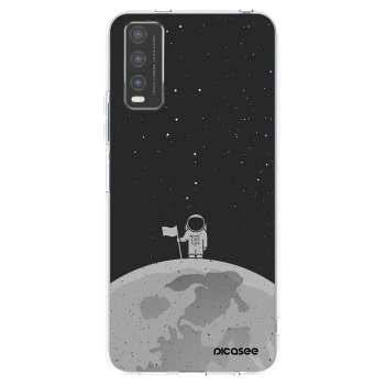 Picasee διαφανής θήκη σιλικόνης Vivo Y20s - Astronaut