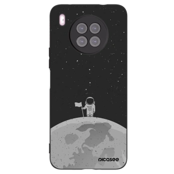 Picasee Μαύρη θήκη σιλικόνης για Huawei Nova 8i - Astronaut