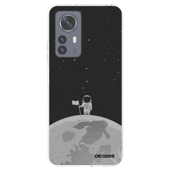 Picasee διαφανής θήκη σιλικόνης Xiaomi 12 Pro - Astronaut