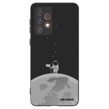 Picasee Μαύρη θήκη σιλικόνης για Samsung Galaxy A33 5G A336 - Astronaut