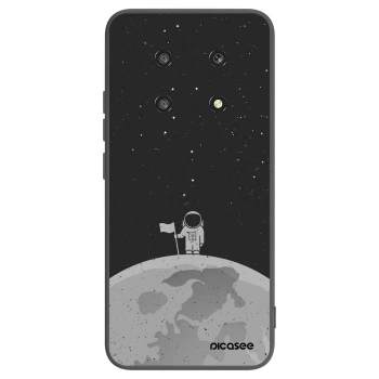 Picasee Μαύρη θήκη σιλικόνης για Honor Magic4 Lite 5G - Astronaut