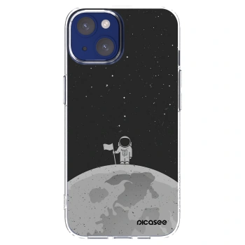 Picasee διαφανής θήκη σιλικόνης Apple iPhone 14 - Astronaut