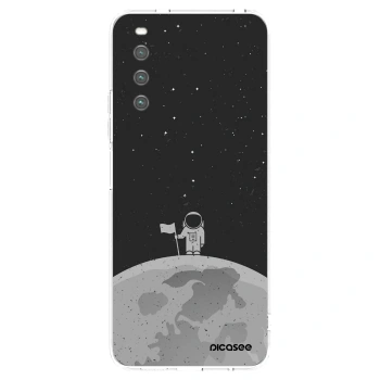 Picasee διαφανής θήκη σιλικόνης Sony Xperia 10 IV 5G - Astronaut