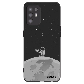 Picasee Μαύρη θήκη σιλικόνης για OPPO A94 5G - Astronaut