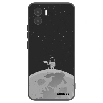 Picasee Μαύρη θήκη σιλικόνης για Xiaomi Redmi A1 - Astronaut