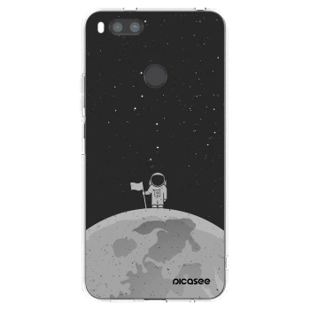 Picasee διαφανής θήκη σιλικόνης Xiaomi Redmi A1 - Astronaut