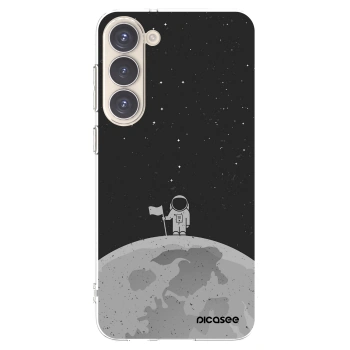 Picasee διαφανής θήκη σιλικόνης Samsung Galaxy S23+ 5G - Astronaut
