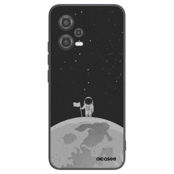 Picasee Μαύρη θήκη σιλικόνης για Xiaomi Poco X5 - Astronaut