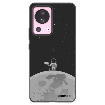 Picasee Μαύρη θήκη σιλικόνης για Xiaomi 13 Lite - Astronaut