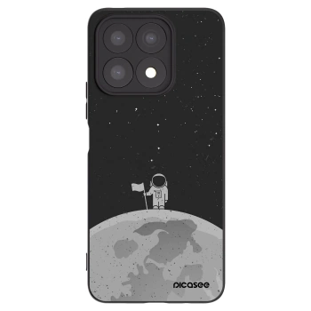 Picasee Μαύρη θήκη σιλικόνης για Honor X8a - Astronaut