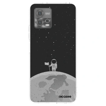 Picasee διαφανής θήκη σιλικόνης Motorola Moto G72 - Astronaut