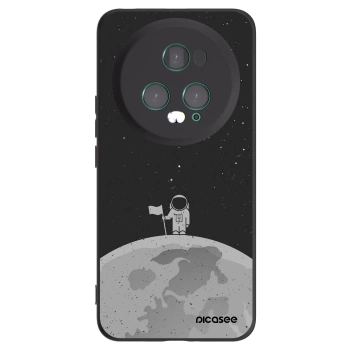 Picasee Μαύρη θήκη σιλικόνης για Honor Magic5 Pro - Astronaut