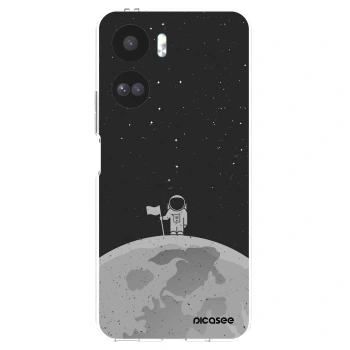 Picasee διαφανής θήκη σιλικόνης Honor 90 Lite 5G - Astronaut