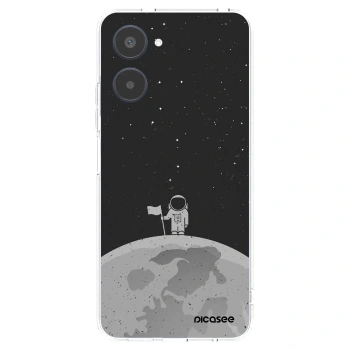 Picasee διαφανής θήκη σιλικόνης Realme 10 4G - Astronaut