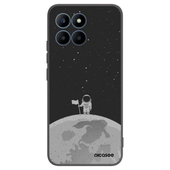 Picasee Μαύρη θήκη σιλικόνης για Honor 70 Lite - Astronaut