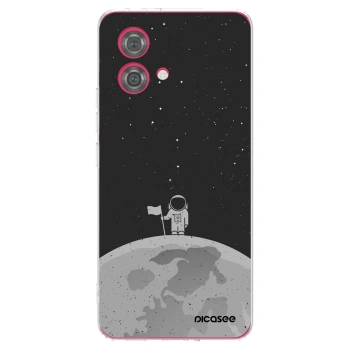 Picasee διαφανής θήκη σιλικόνης Motorola Moto G84 5G - Astronaut
