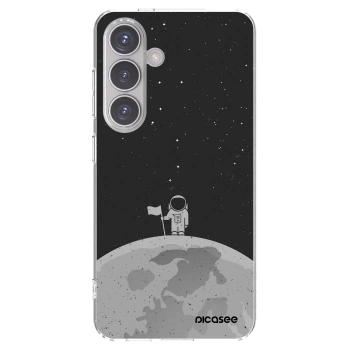Picasee διαφανής θήκη σιλικόνης Samsung Galaxy S24 S921B 5G - Astronaut