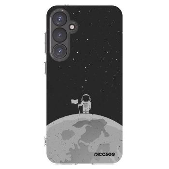 Picasee διαφανής θήκη σιλικόνης Samsung Galaxy S23 FE S711B - Astronaut