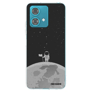 Picasee διαφανής θήκη σιλικόνης Motorola Edge 40 Neo - Astronaut