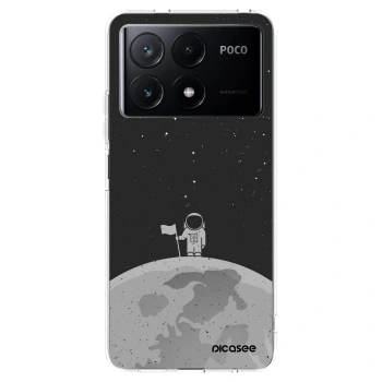 Picasee διαφανής θήκη σιλικόνης Xiaomi Poco X6 Pro - Astronaut