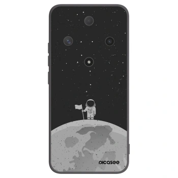Picasee Μαύρη θήκη σιλικόνης για Honor Magic6 Lite 5G - Astronaut