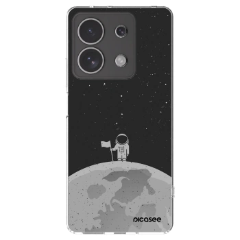 Picasee διαφανής θήκη σιλικόνης Xiaomi Redmi Note 13 4G - Astronaut