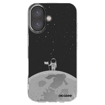 Picasee διαφανής θήκη σιλικόνης Apple iPhone 16 - Astronaut